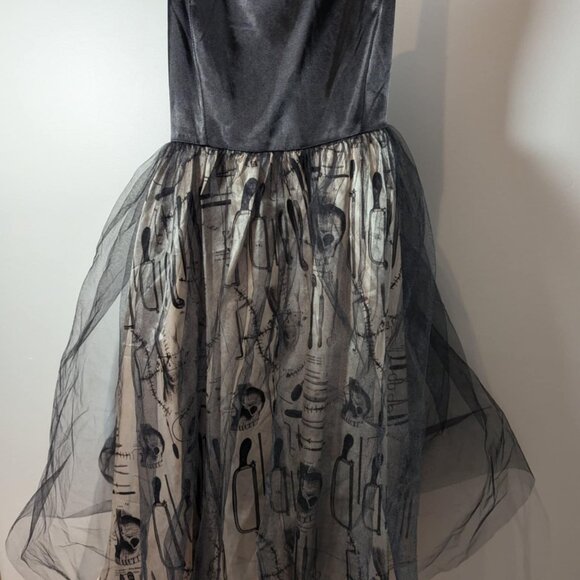 American Horror Story Dress Size Medium Halloween machete skull crinolen 2015 - Picture 3 of 15